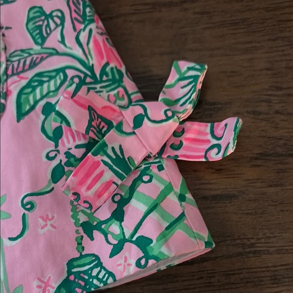 Lilly Pulitzer Pink and Green Kids Matching Set - Picture 2 of 3